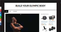 Desktop Screenshot of buildyourolympicbody.com